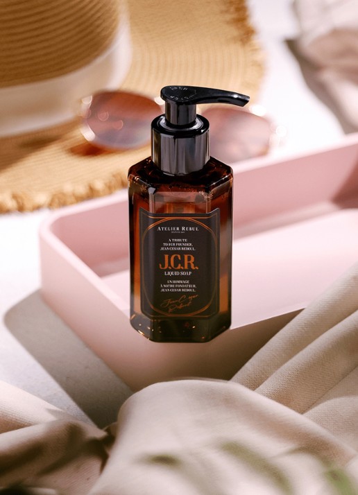 Atelier Rebul J.C.R. handzeep 100 ml - achterkant 3 bruin