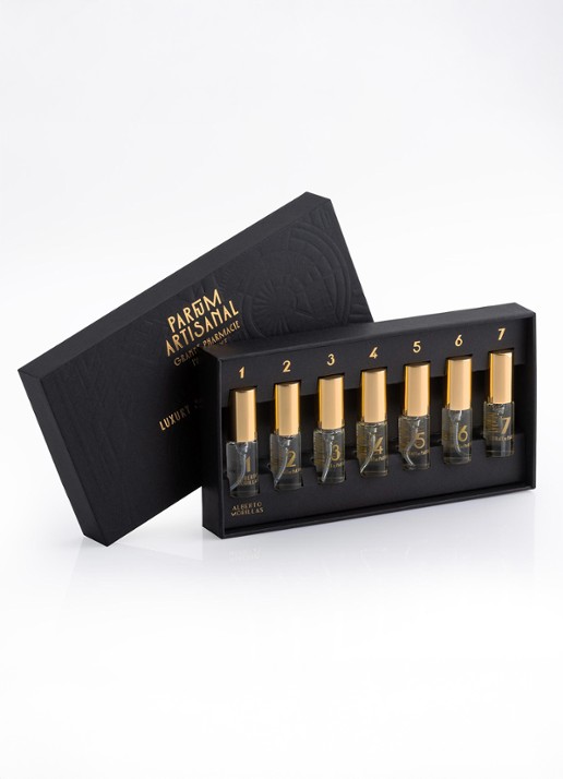 Atelier Rebul Parfum Artisanal Luxury Sample Collection - mini parfumset - voorkant 3 undefined