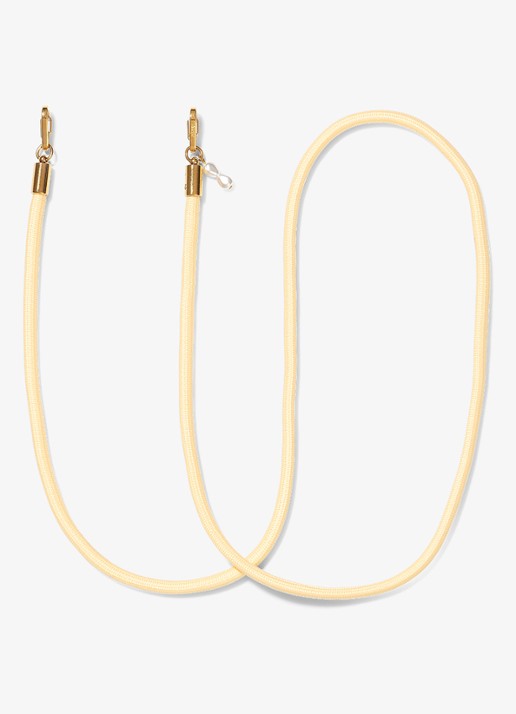 Ateljé Sunlight crossbody telefoonkoord - voorkant 2 vanillegeel