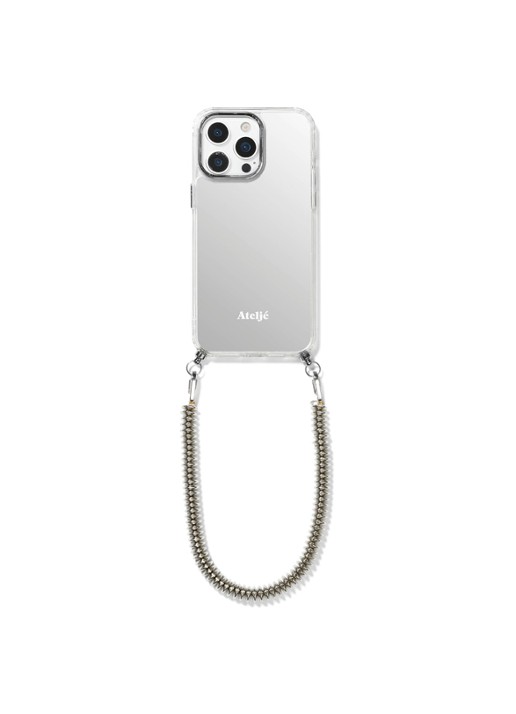 Ateljé Telefoonhoes voor iPhone 16 Pro - detail zilver