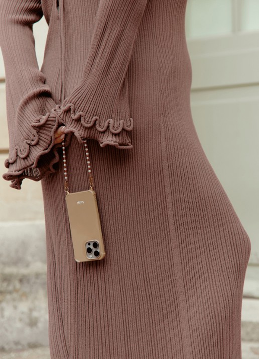 Ateljé Telefoonhoes voor iPhone 16 - voorkant 2 camel
