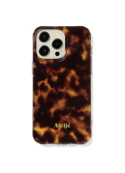 Ateljé Telefoonhoes voor iPhone 17 Pro - voorkant 2 bruin