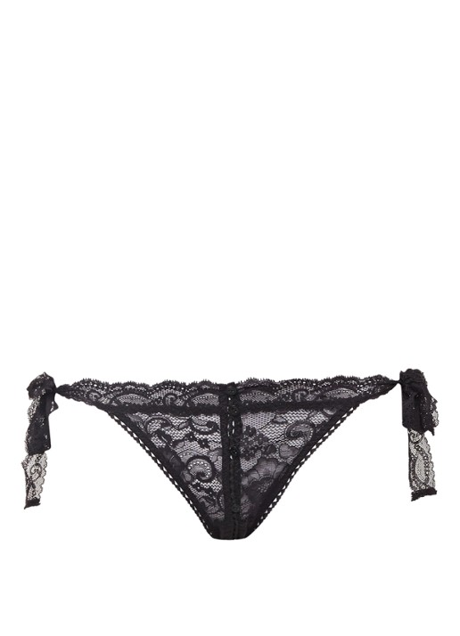 Aubade Boîte à Désir slip in giftset - voorkant 2 zwart