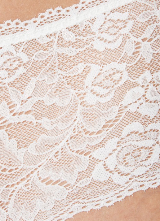 Aubade Rosessence Care beugel bh van kant - detail 5 wit