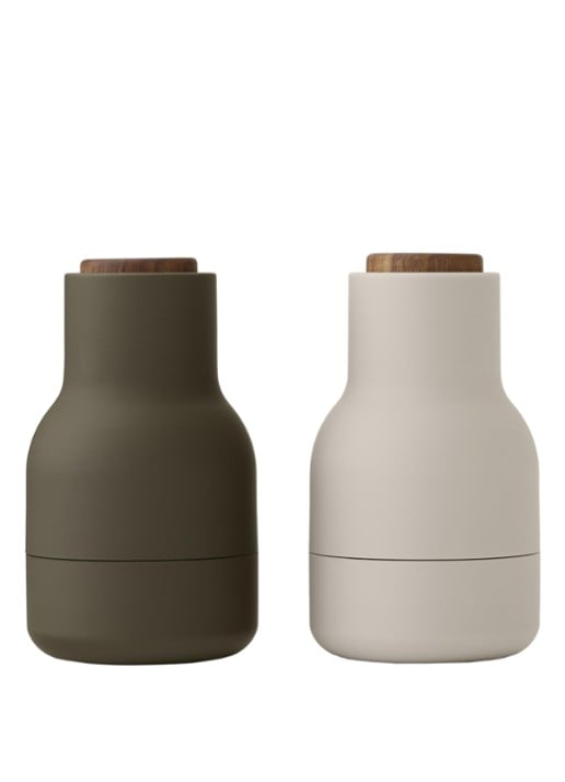 Audo Copenhagen Bottle Grinder Small peper- en zoutmolen set van 2