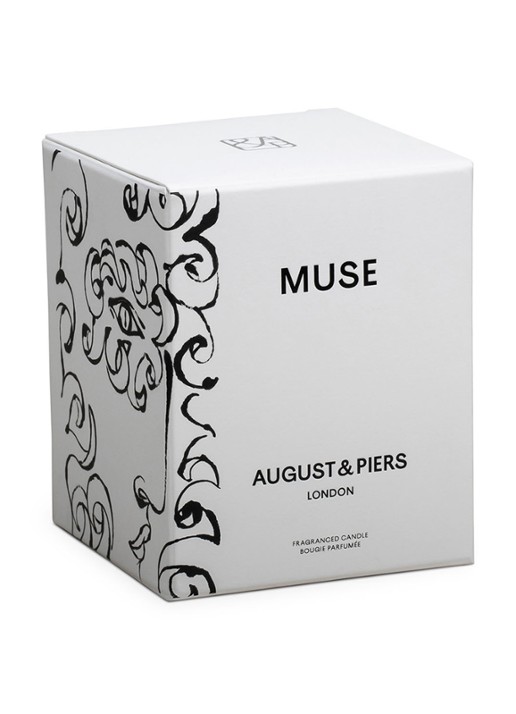 AUGUST&PIERS Muse Scented Candle - geurkaars 340 gram - detail 3 undefined