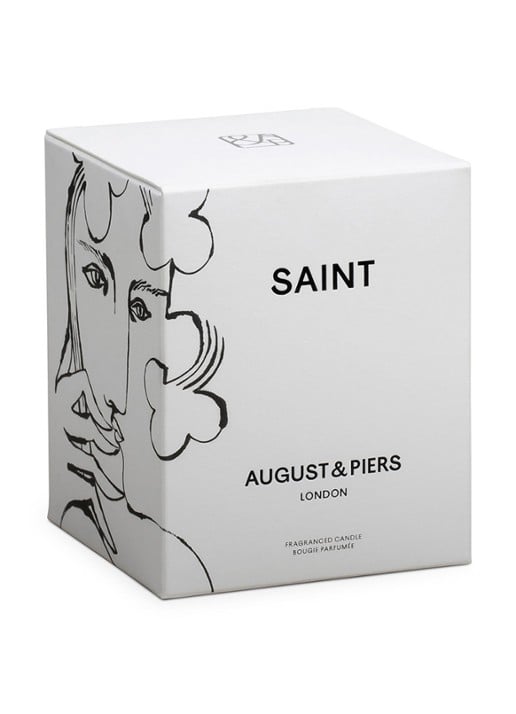 AUGUST&PIERS Saint Scented Candle - geurkaars 340 gram - detail undefined