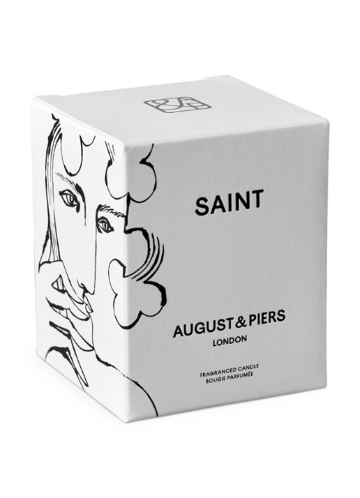 AUGUST&PIERS Saint Scented Candle - geurkaars 90 gram - detail 2 undefined
