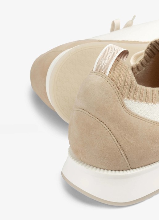 Aurélien Active Knit 2.0 sneaker met gebreid bovenwerk van wol - detail 3 light beige-271 / beige