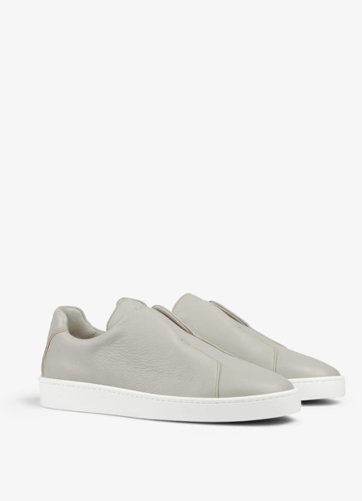Aurélien AUR3 sneaker van kalfsleer - detail light grey-50 / grijs