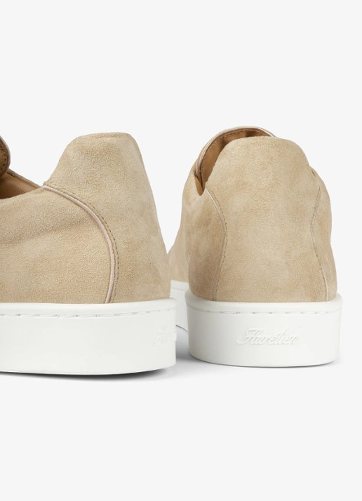 Aurélien AUR3 sneaker van suède - detail 4 beige-260 / beige
