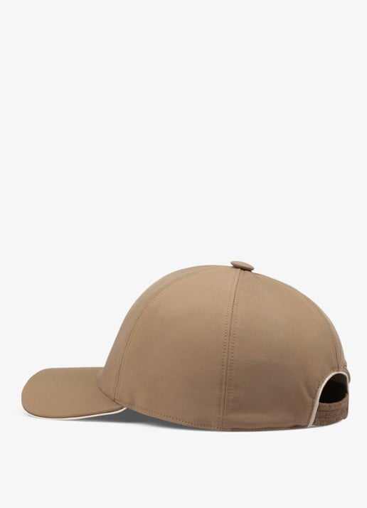Aurélien Baseball pet met logo - achterkant 3 caramel-261 / bruin