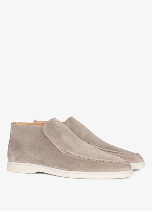 Aurélien City loafer van suède - detail light grey-50 / grijs