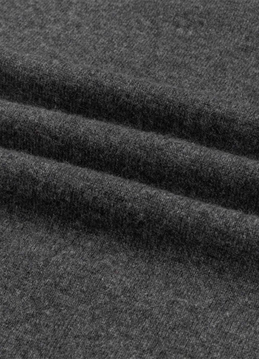 Aurélien Fijngebreid vest met capuchon - detail 3 dark grey-21