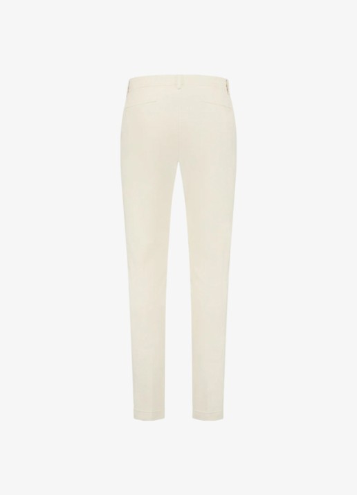 Aurélien Regular fit pantalon met steekzakken - detail 9 dark beige-251