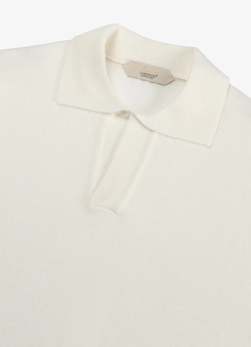 Aurélien Regular fit polo van merino wol