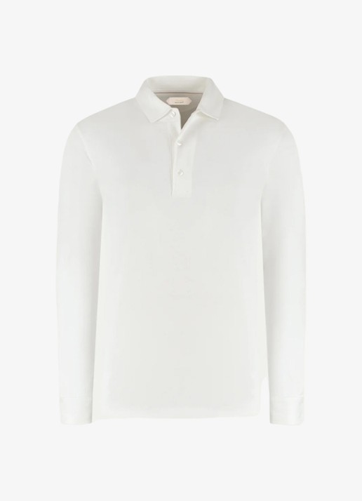 Aurélien Regular fit polo - voorkant 5 white-110