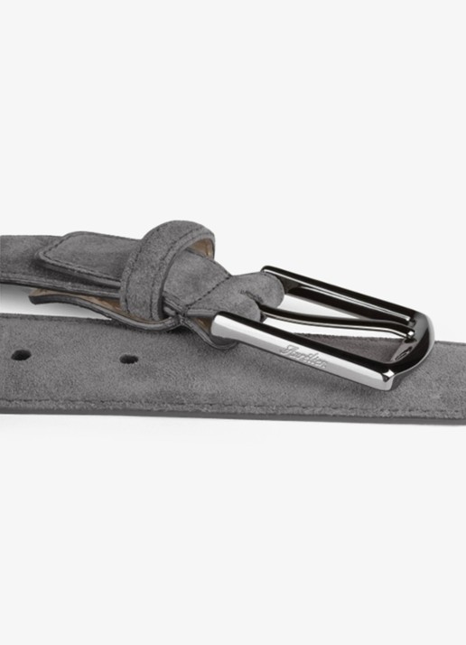 Aurélien Riem van suède - detail grey-60 / grijs