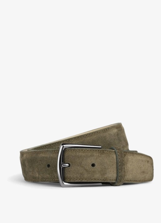 Aurélien Riem van suède - voorkant 2 olive-300 / groen