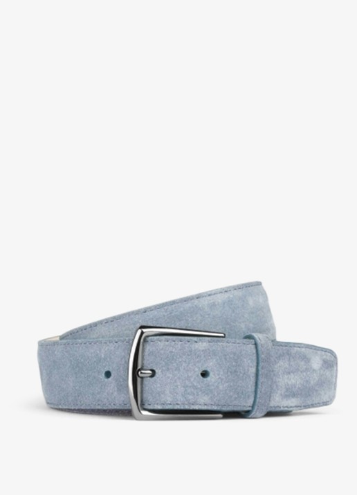 Aurélien Riem van suède - voorkant 3 light blue-450 / lichtblauw