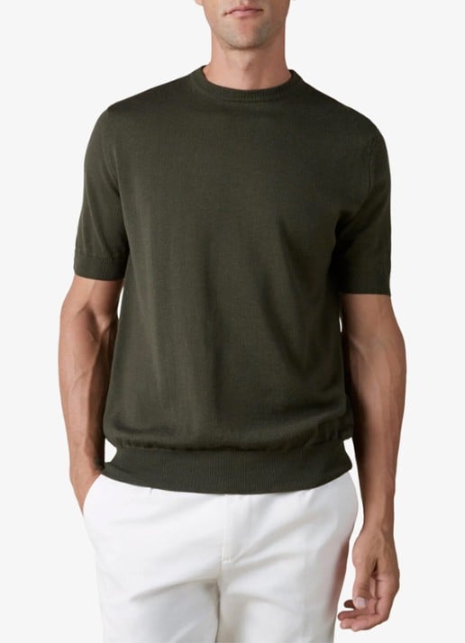 Aurélien T-shirt van merino wol