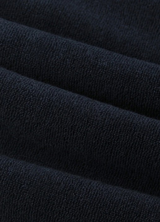 Aurélien Terry regular fit polo van badstof - detail 7 donkerblauw