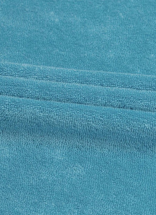 Aurélien Terry regular fit polo van badstof - detail 5 ocean blue-448