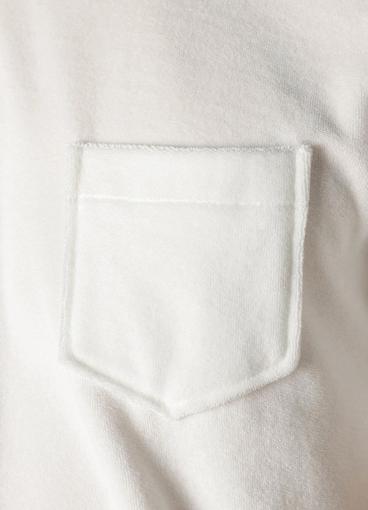 Aurélien Terry Towelling T-Shirt - detail 4 white-110