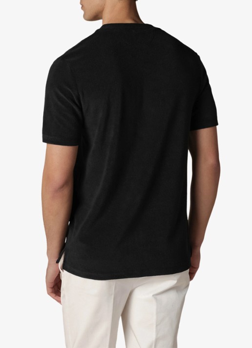 Aurélien Terry Towelling T-Shirt - achterkant black-1