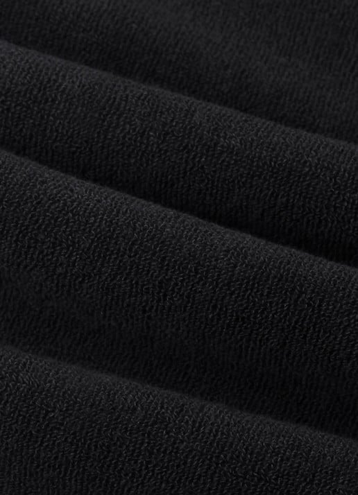 Aurélien Terry Towelling T-Shirt - detail 6 zwart