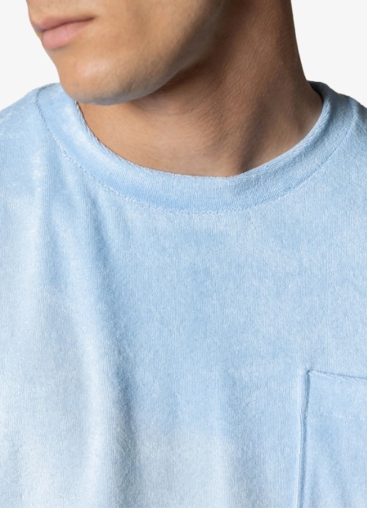 Aurélien Terry Towelling T-Shirt - detail 2 light beige-271 / beige