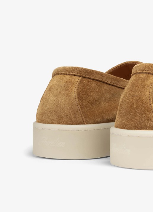 Aurélien Urban loafer van suède - detail 2 beige-260 / beige