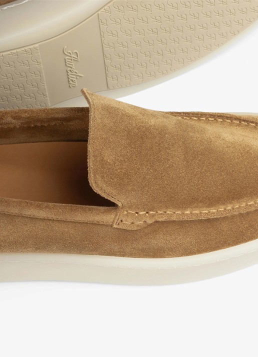 Aurélien Urban loafer van suède - detail 3 beige-260 / beige