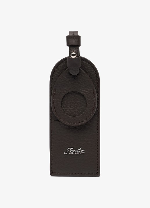 Aurélien Wave bagagelabel van kalfsleer