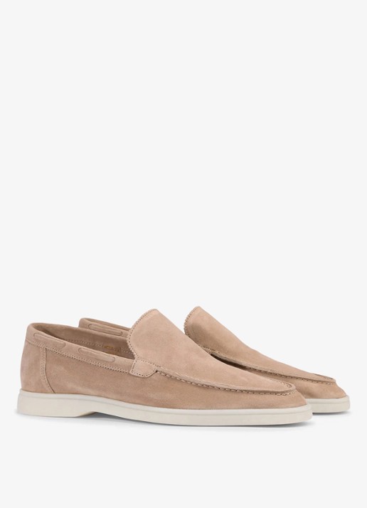 Aurélien Yacht loafer van suède - detail 4 beige-260 / beige