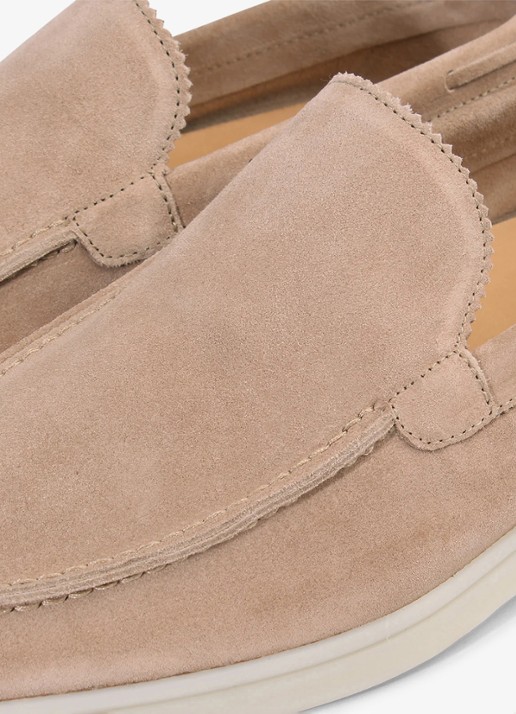 Aurélien Yacht loafer van suède - detail 5 beige-260 / beige