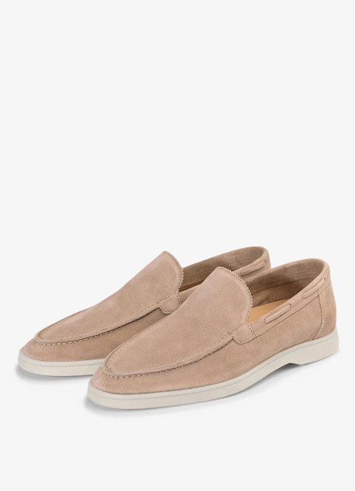 Aurélien Yacht loafer van suède - detail 8 beige-260 / beige