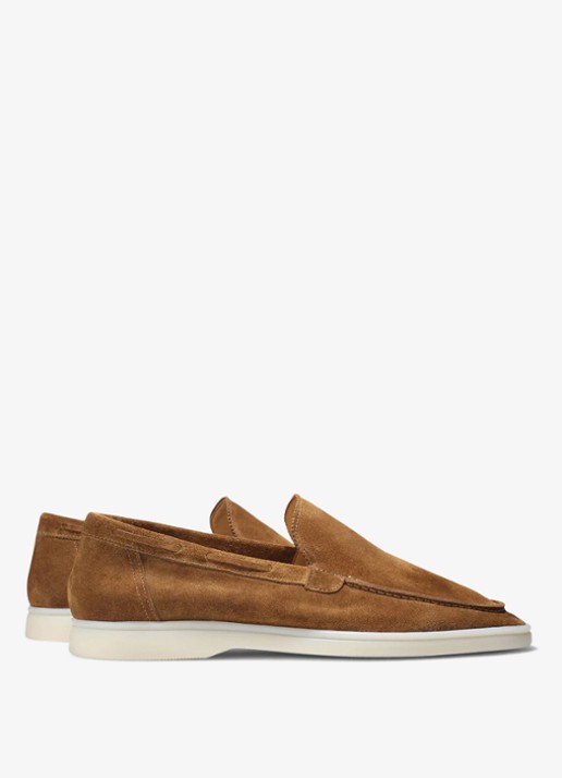 Aurélien Yacht loafer van suède - detail 3 caramel-261
