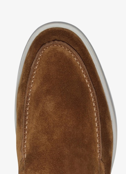 Aurélien Yacht loafer van suède - detail 4 caramel-261