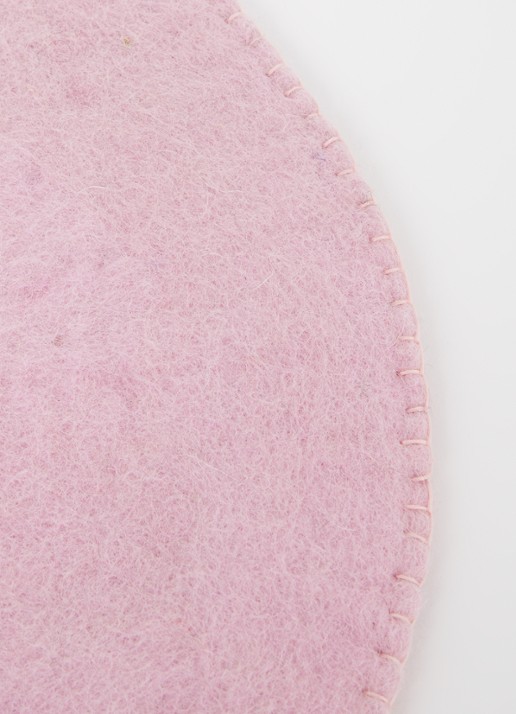 Aveva Zitkussen Ø35 cm - voorkant 2 roze