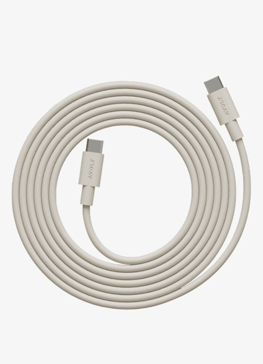 Avolt USB-C to USB-C kabel 100W - 2 meter
