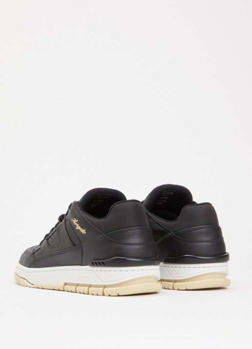 Axel Arigato Area Lo sneaker van leer - achterkant zwart