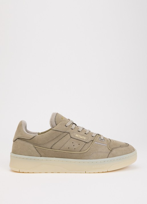 Axel Arigato Clay sneaker van leer - voorkant 2 donkerbeige