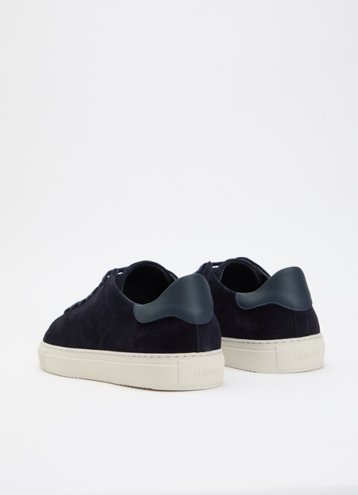 Axel Arigato Clean 90 sneaker van suède met logo - achterkant 2 blauw