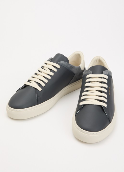 Axel Arigato Clean 90 Split sneaker van leer met details van suède - detail 3 zwart
