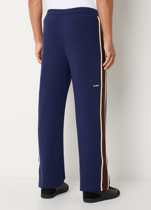 Axel Arigato Curb straight fit joggingbroek met steekzakken - achterkant 5 royalblauw