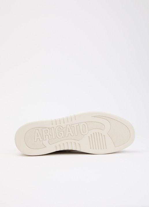 Axel Arigato Dice Lo sneaker van leer met details van suède - detail 4 taupe