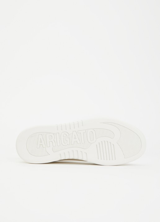 Axel Arigato Dice Lo sneaker van leer met suède details - detail 5 lichtgeel