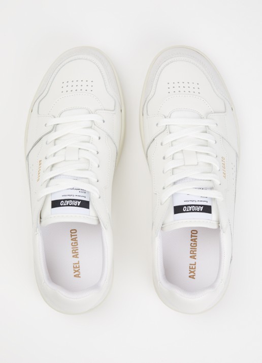 Axel Arigato Dice Lo sneaker van leer - detail 3 gebroken wit