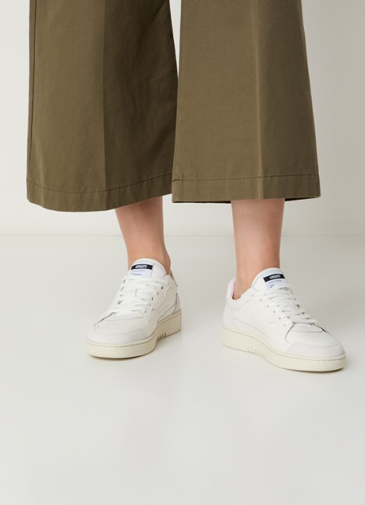 Axel Arigato Dice Lo sneaker van leer - voorkant 6 gebroken wit